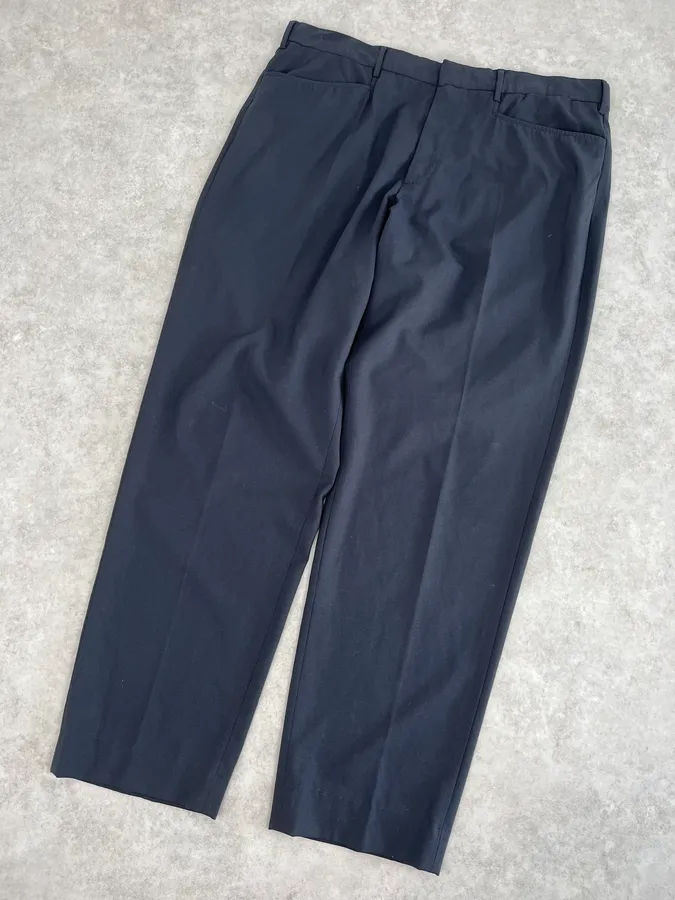 2000s Prada Black Tailored Pants - Image 5
