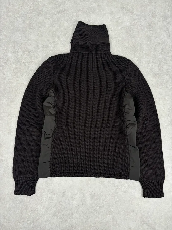 2000s Prada Brown Wool Turtleneck Sweater - Image 5