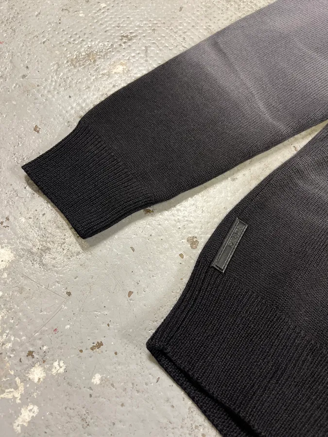 2000s Prada Faded Grey Turtleneck - Image 6
