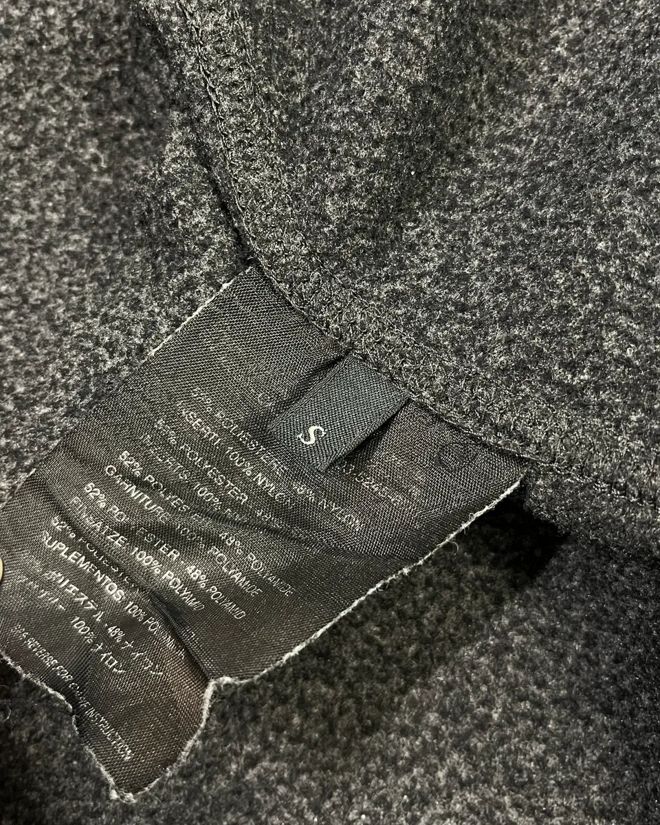 2000s Prada Grey Layered Zip-up Jacket - Image 10