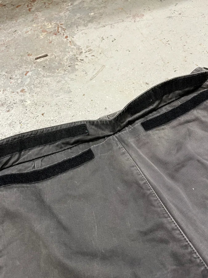 2000s Prada Grey Linea Rossa Workwear Pants - Image 13