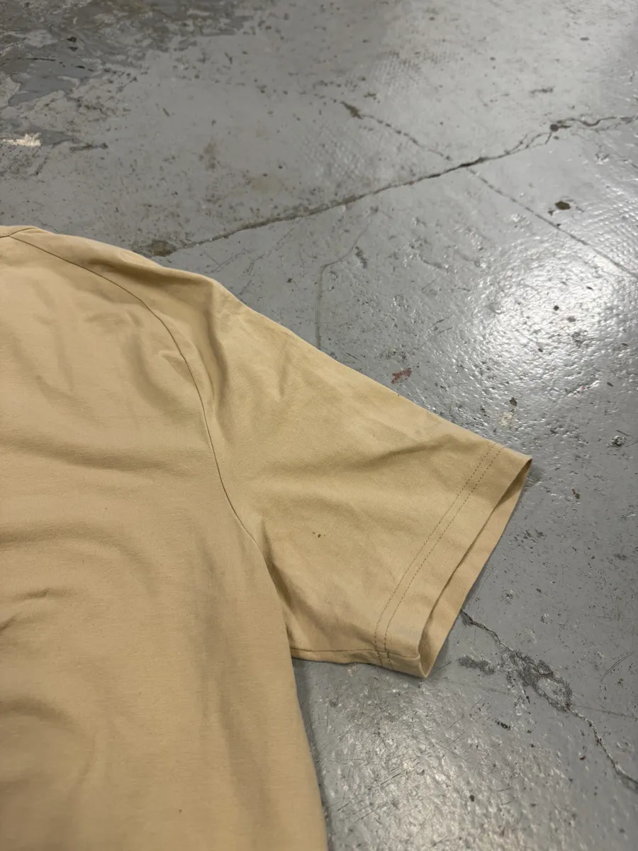 2000s Prada Linea Rossa Beige Linea Rossa T-Shirt - Image 8
