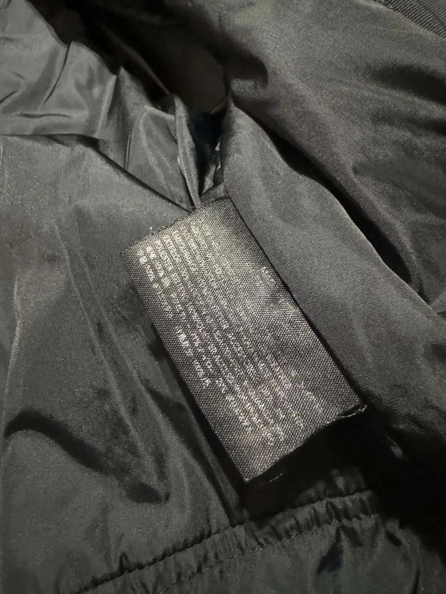 2000s Prada Linea Rossa Black & Brown Velvet-Nylon Vest - Image 8