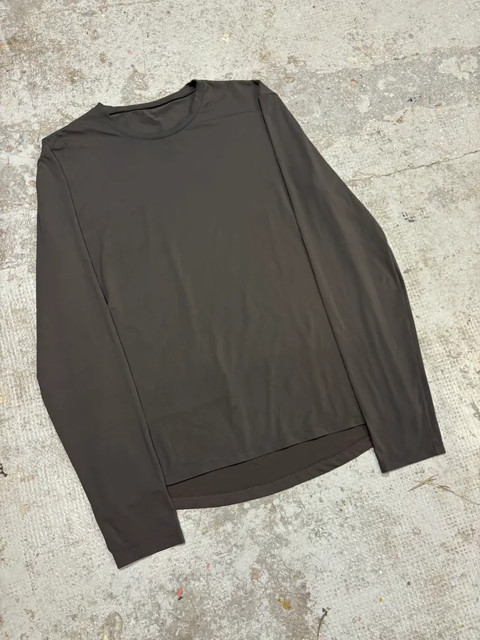 2000s Prada Linea Rossa Brown Tactical Longsleeves - Image 4