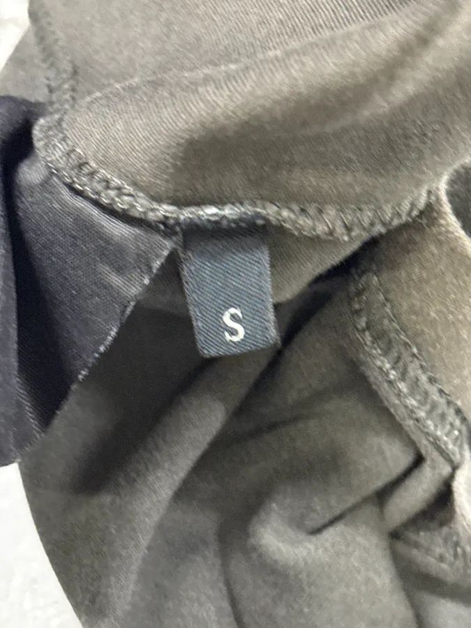 2000s Prada Linea Rossa Grey Classic Longsleeve Polo - Image 11