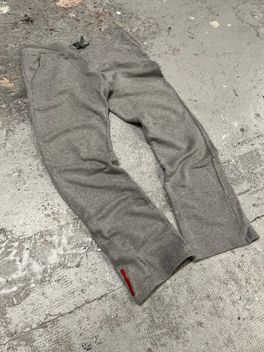2000s Prada Linea Rossa Grey Cozy Suitpants - Image 2