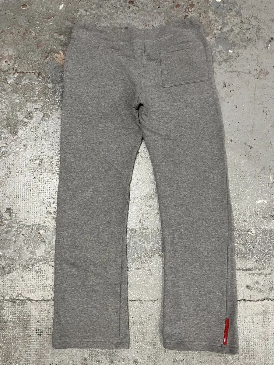 2000s Prada Linea Rossa Grey Cozy Suitpants - Image 3