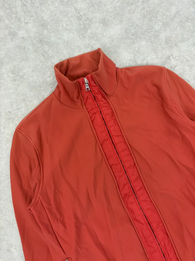 2000s Prada Linea Rossa Tactical Orange Jacket - Image 5