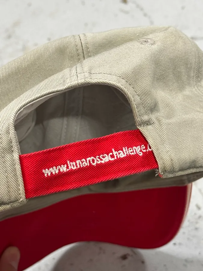 2000s Prada Luna Rossa Beige Cap - Image 8