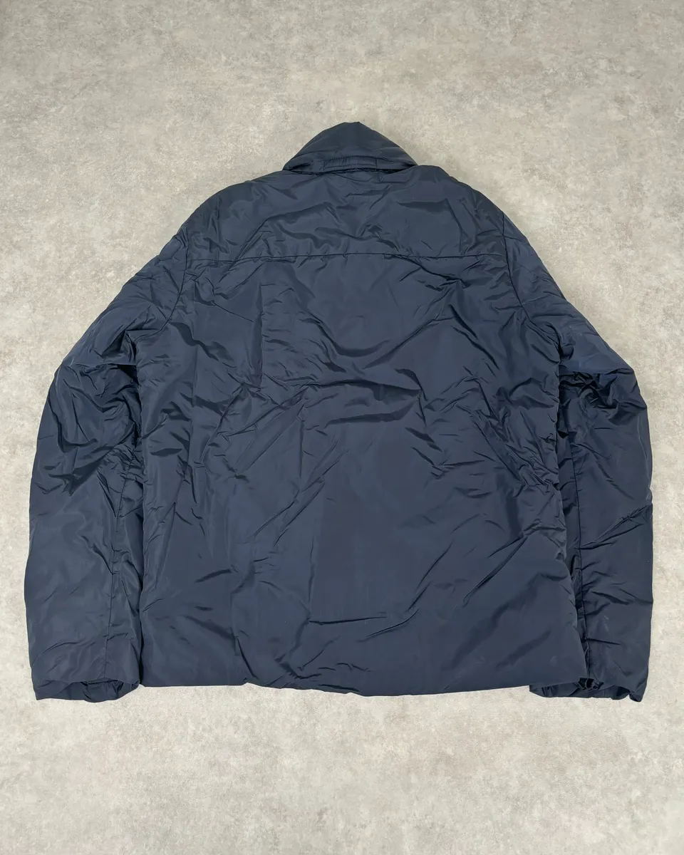 2000s Prada Navy Linea Rossa Windbreaker Jacket - Image 5