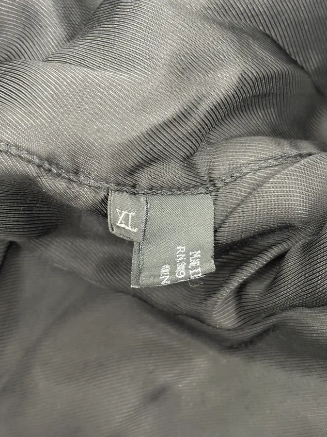 2000s Prada Navy Nylon Bomber Jacket - Image 11