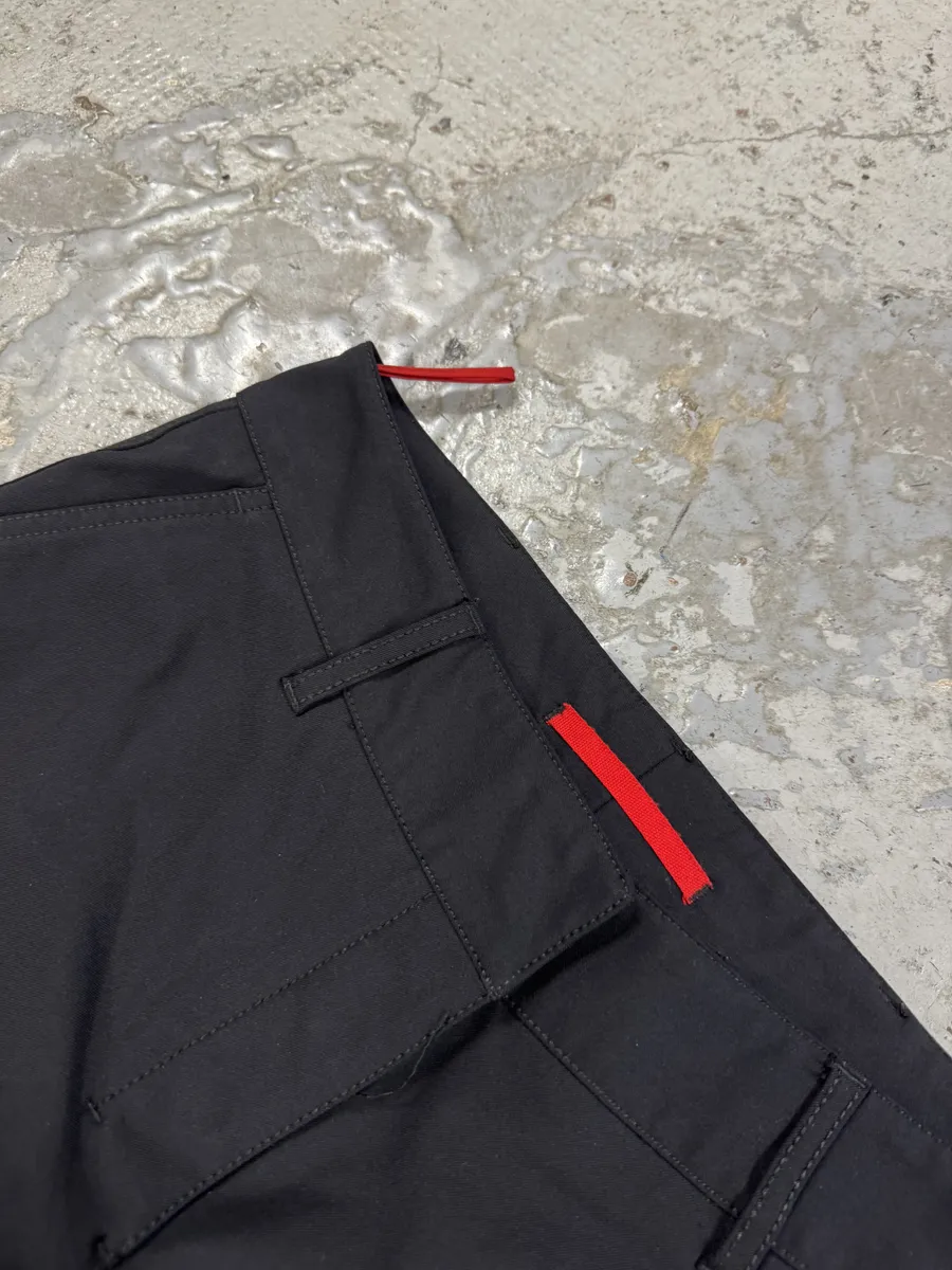 2000s Prada Navy Suit Tailored Pants - Image 7