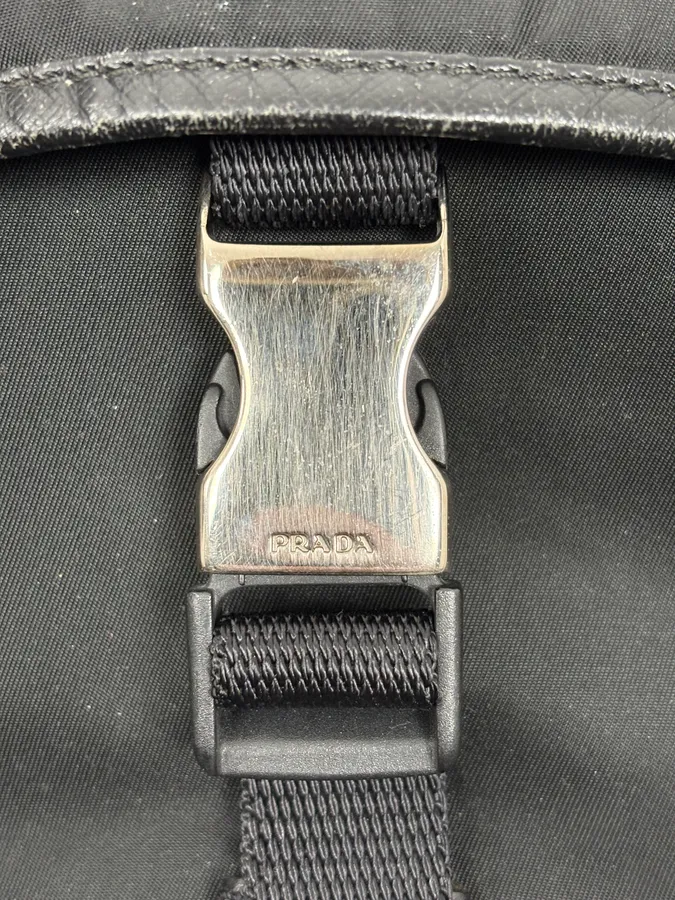 2000s Prada Nylon Shoulder Bag - Image 10