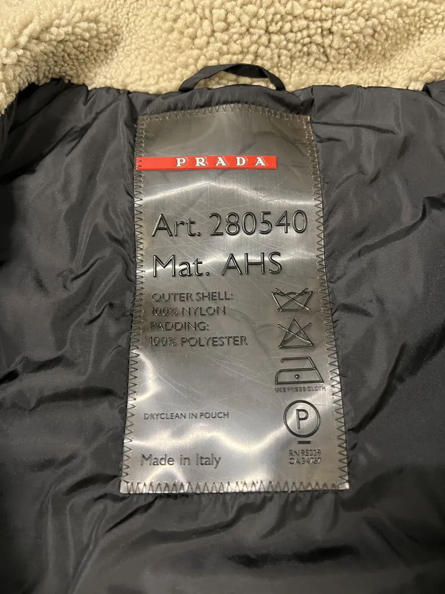 2000s Prada Olive Military Utility Ski Long Jacket - Image 6