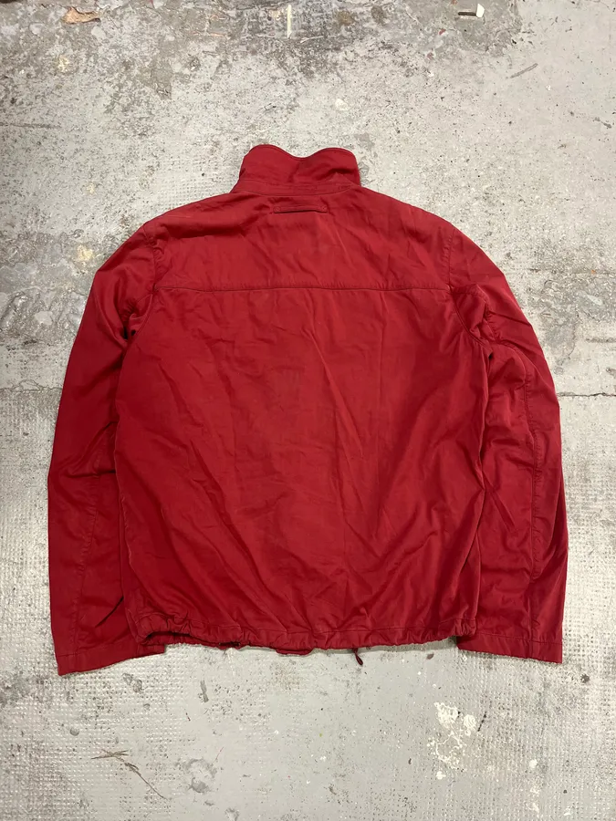 2000s Prada Red Nylon Windbreaker Jacket - Image 8