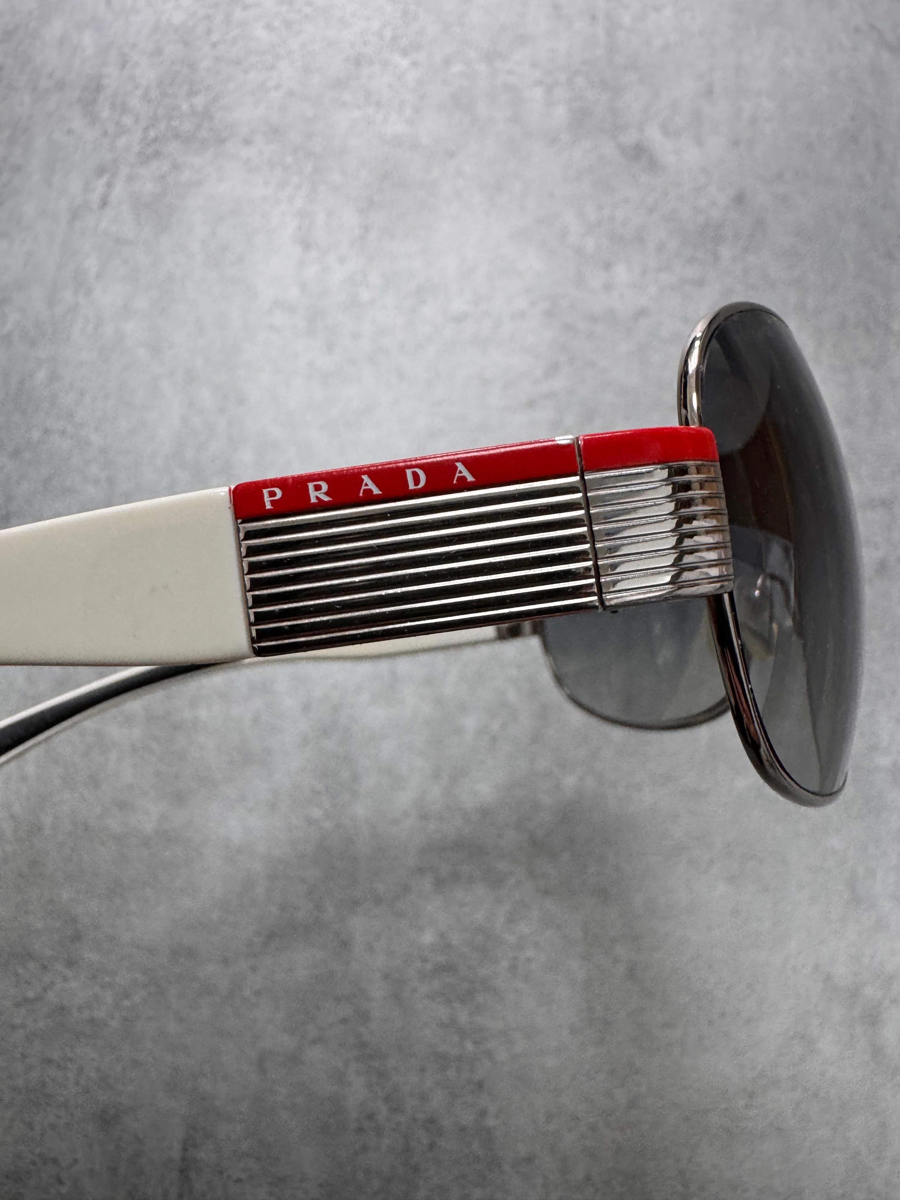 2000s Prada Sport Astro Aviator Sunglasses - Image 3