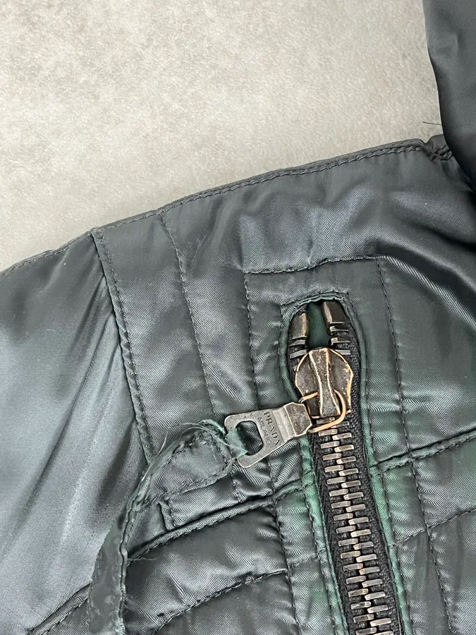 2000s Prada Ultimate Utility Ski Dark Grey Jacket - Image 10