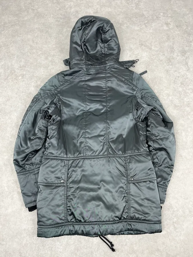 2000s Prada Ultimate Utility Ski Dark Grey Jacket - Image 6