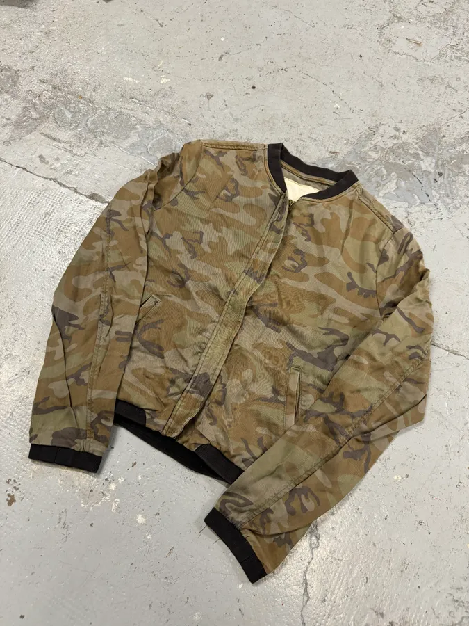 2000s Ralph Lauren Denim & Supply Camo Bomber Jacket - Image 2