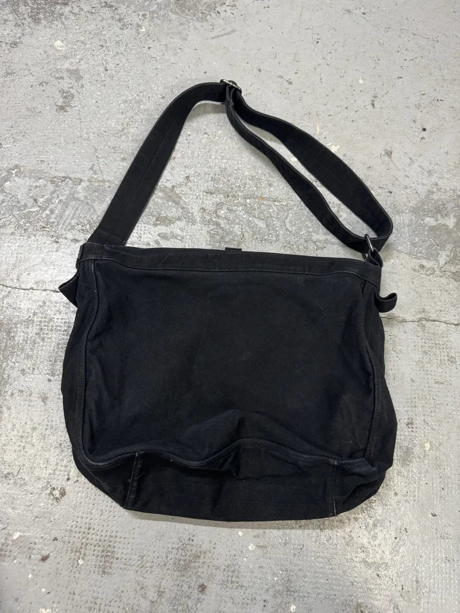 2000s Ralph Lauren USA Flag Black Shoulder Bag - Image 5