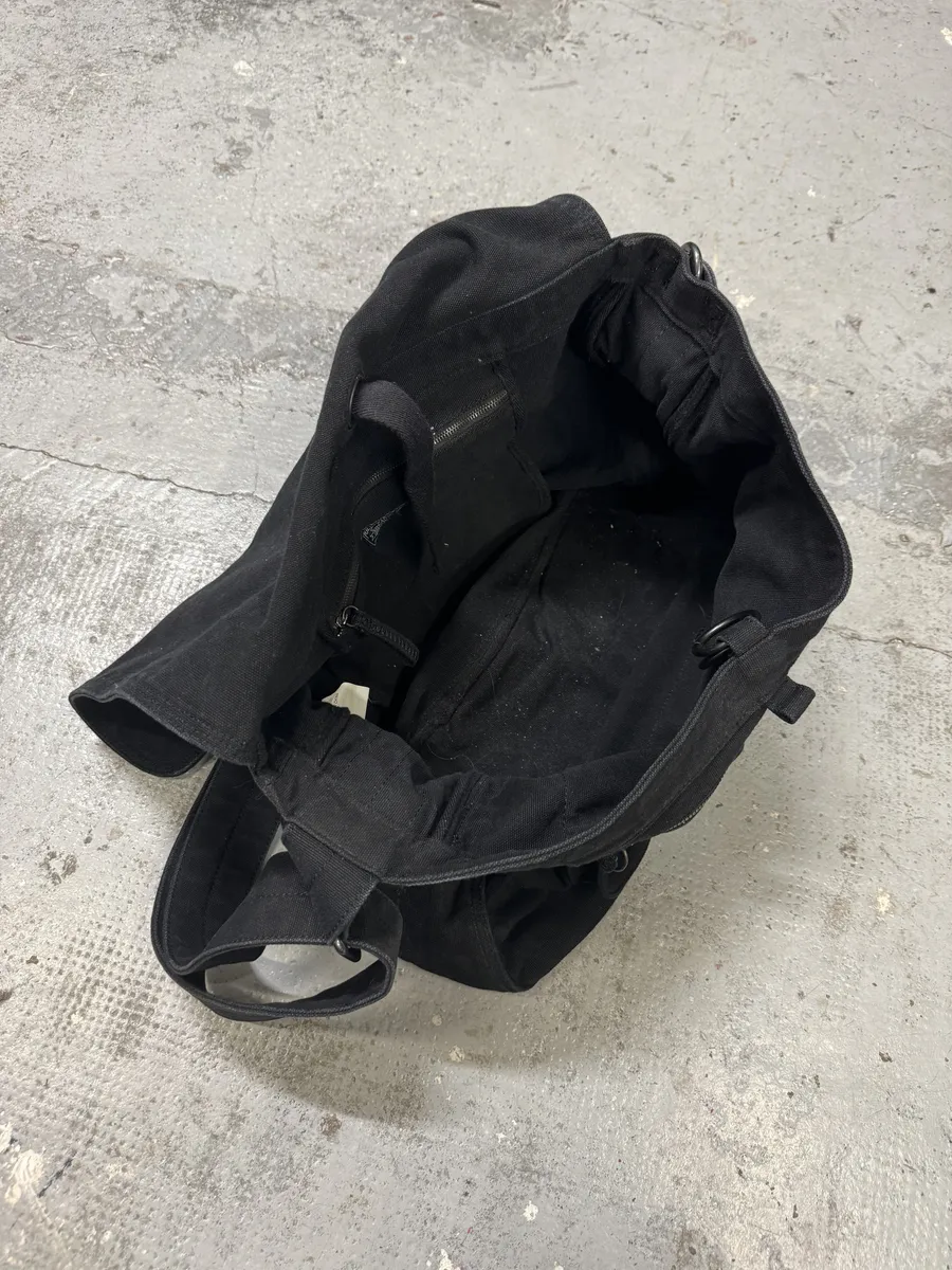 2000s Ralph Lauren USA Flag Black Shoulder Bag - Image 7