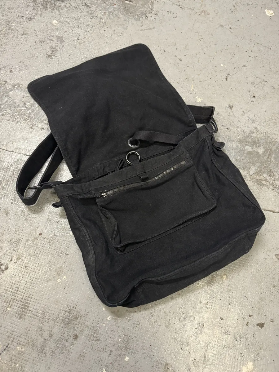 2000s Ralph Lauren USA Flag Black Shoulder Bag - Image 8