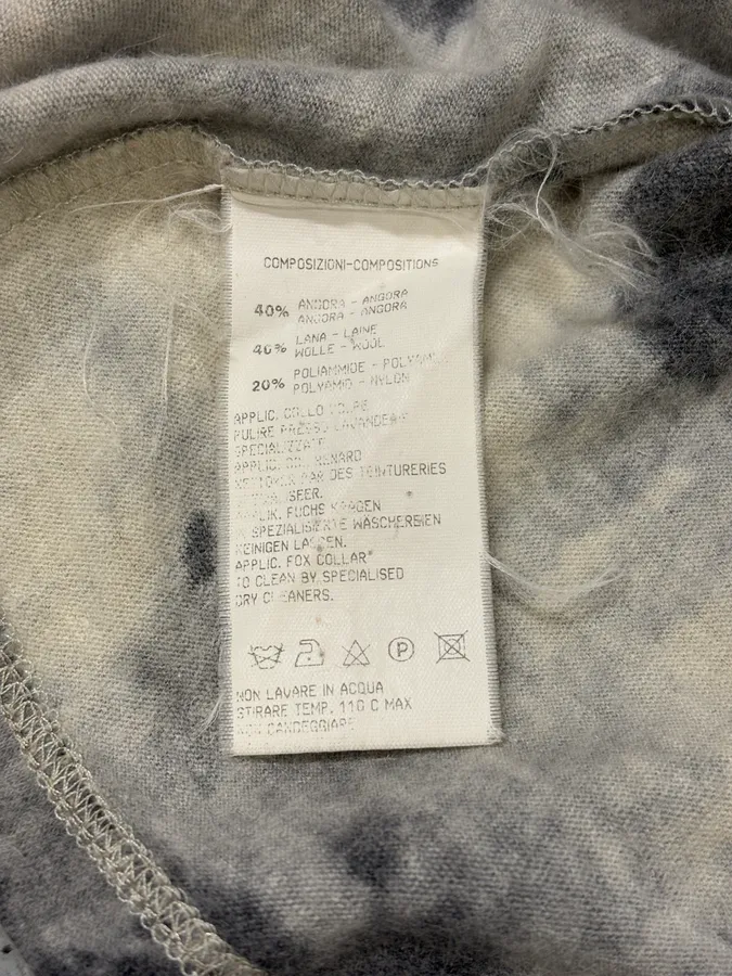 2000s Roberto Cavalli Cloud Abstract Cardigan - Image 10