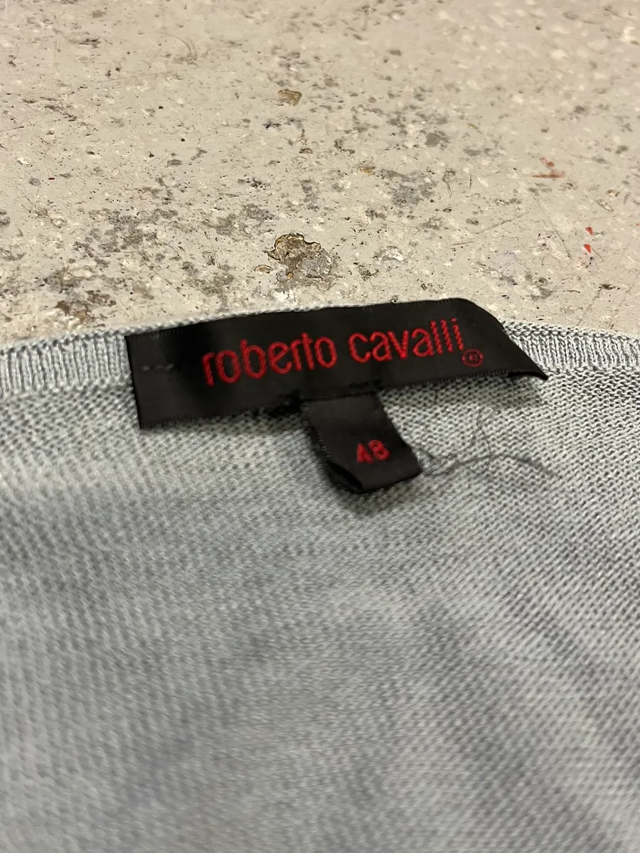 2000s Roberto Cavalli Flowers Sweater - Image 7