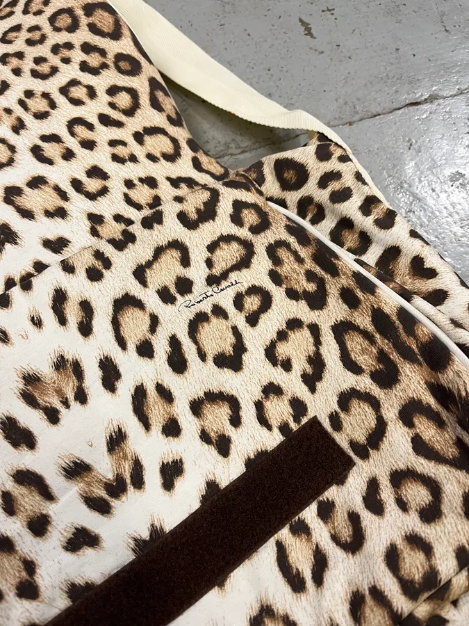 2000s Roberto Cavalli Leopard Shoulder Bag - Image 8