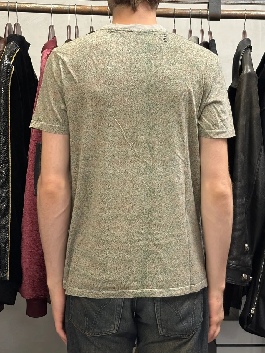2000s Roberto Cavalli Monster Grey T-Shirt - Image 3