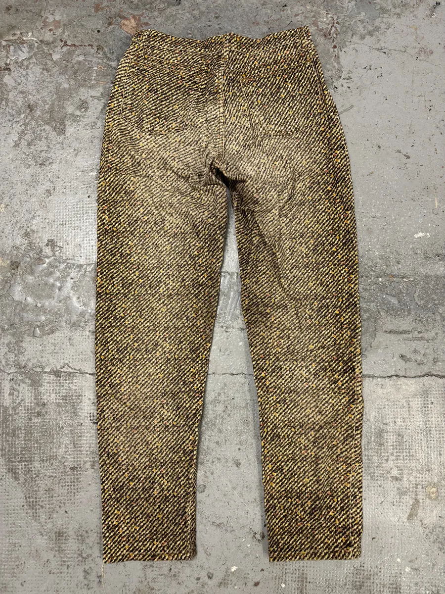 2000s Roberto Cavalli Multicolor Pixelized Pants - Image 5
