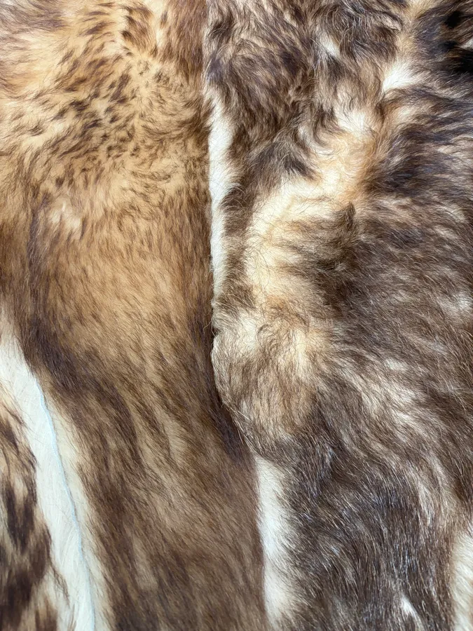 2000s Roberto Cavalli Ornament Fur Sherling Beige Jacket - Image 10