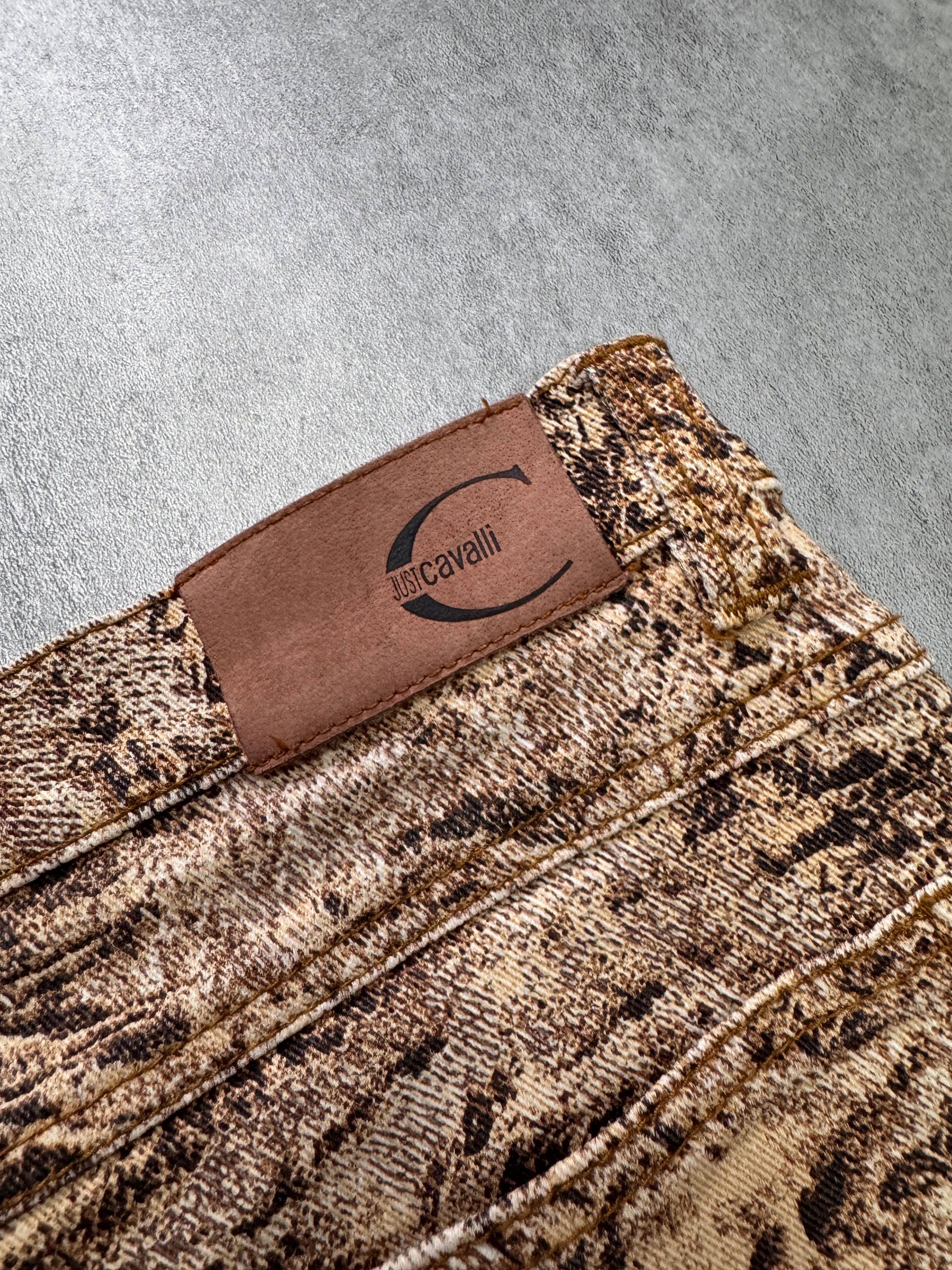 2000s Cavalli Sand Erosion Pants - Image 5
