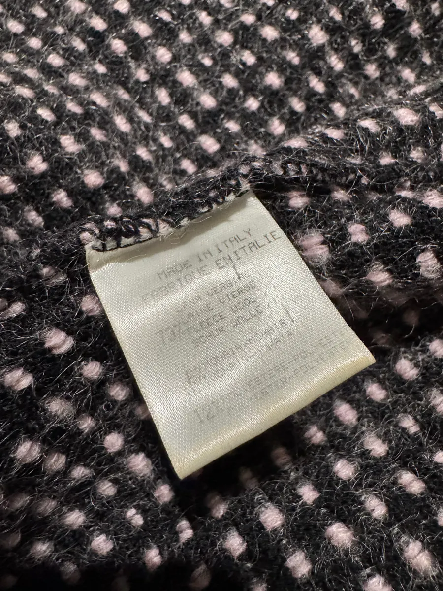 2000s Roberto Cavalli Wool Cardigan & Skirt Set - Image 11