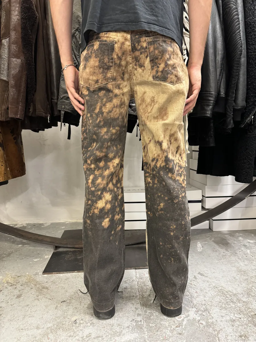 FW2001 Roberto Cavalli World Explosion Leopard Pants - Image 4