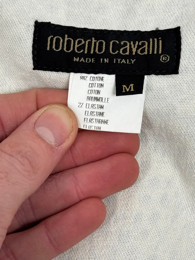 2000s Roberto Cavalli Yellow Snakeskin Effect Bees Yellow Jacket & Skirt Set - Image 22