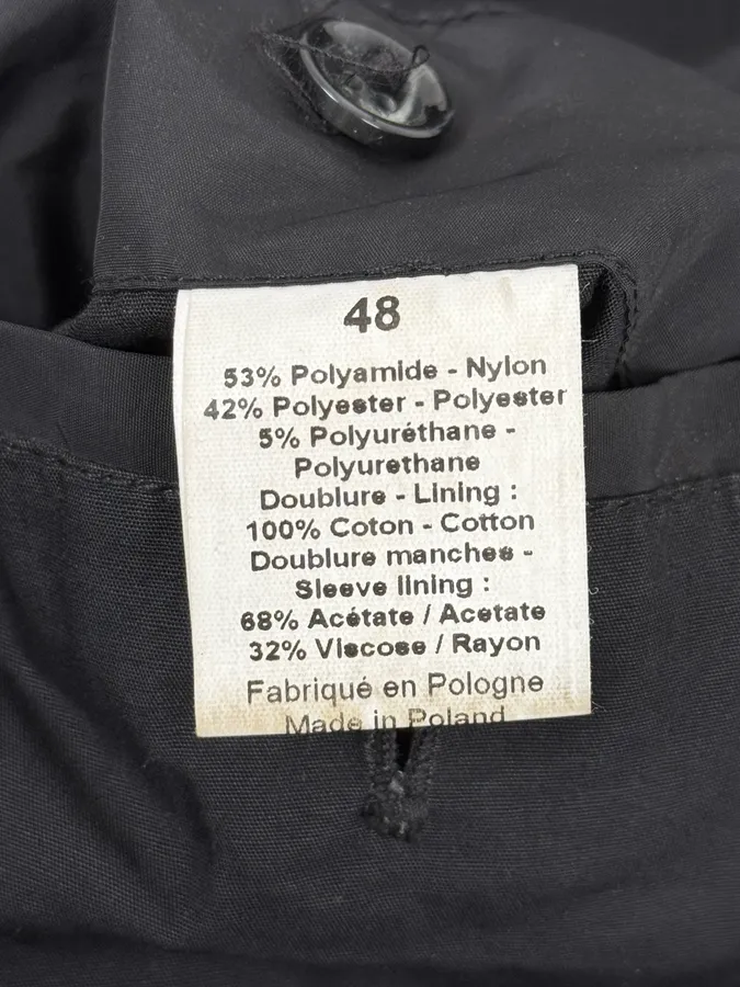 2000s Sonia Rykiel Navy Cross Classy Jacket - Image 10