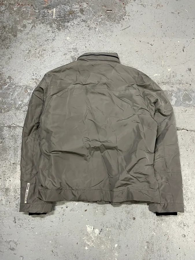 2000s Versace Grey Multi Zips Bomber Jacket - Image 7