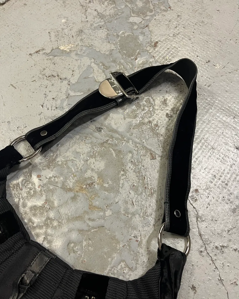 2000s Yves Saint Laurent Black Hobo Bag - Image 5