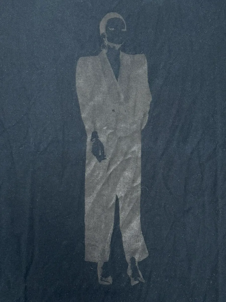 2000s Yves Saint Laurent Black Humanoid T-Shirt - Image 6