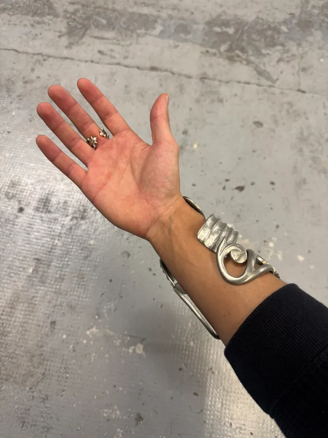 2000s Yves Saint Laurent Sample Organic Ornament Bracelet by Tom Ford - Image 4