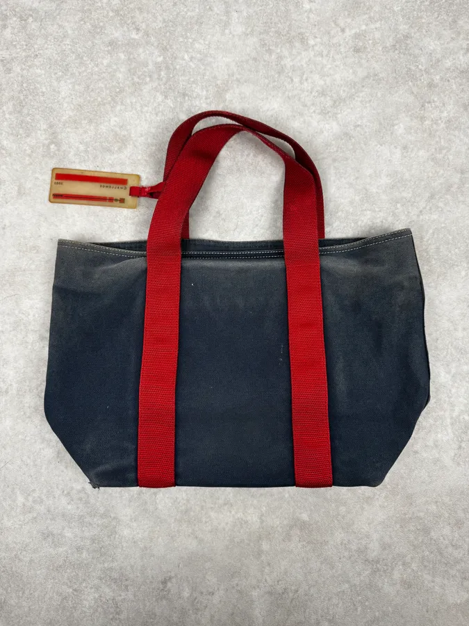 2003 Prada Luna Rossa Challenge Navy & Red Bag - Image 4