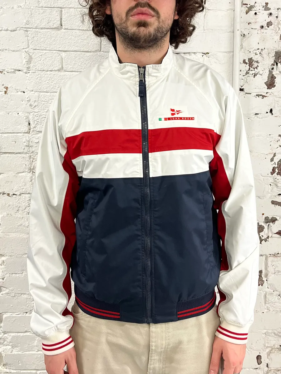 2003 Prada Luna Rossa Racing Challenge White & Blue Jacket