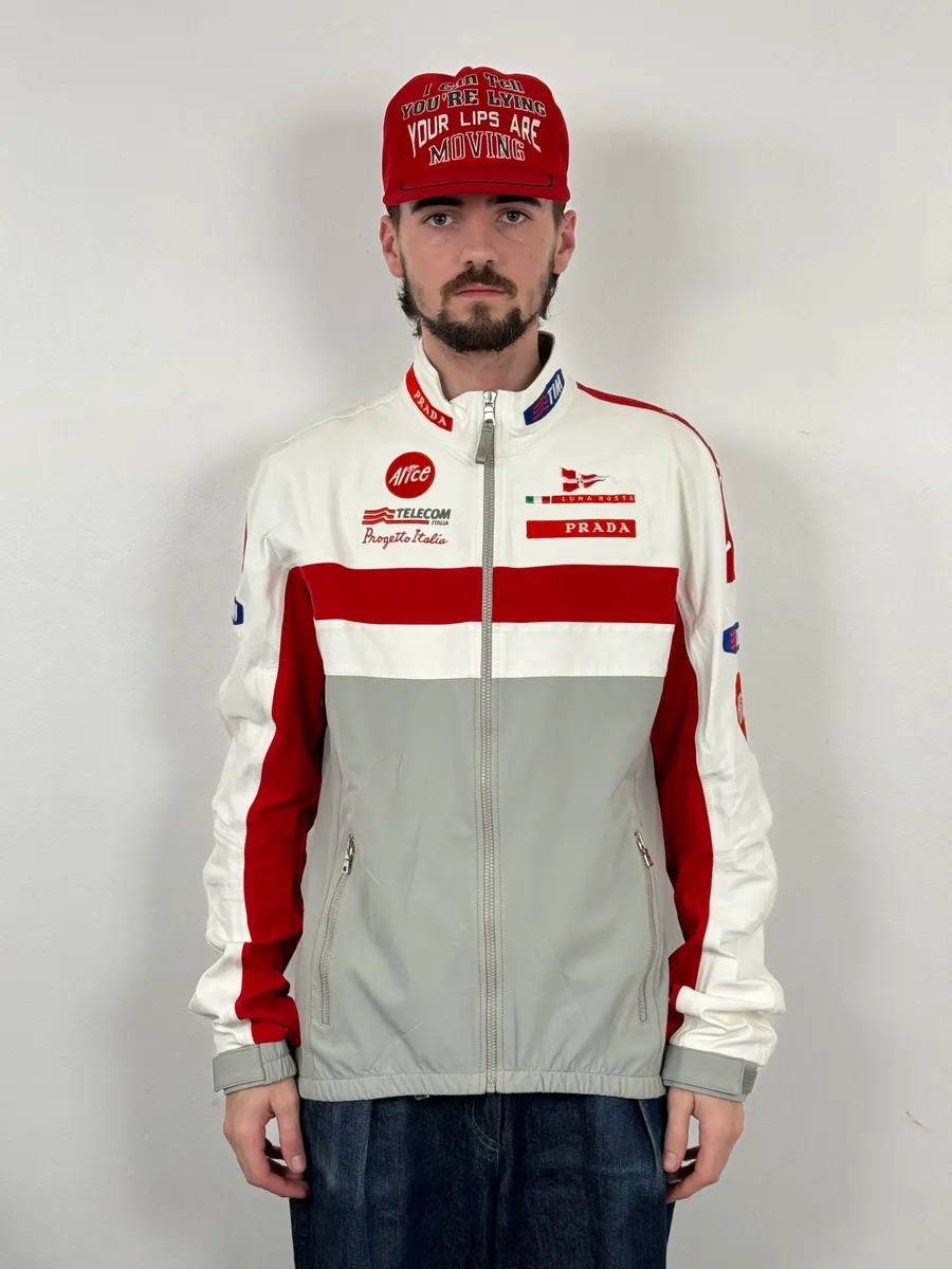 2003 Prada Luna Rossa Racing Challenge White Jacket - Image 2