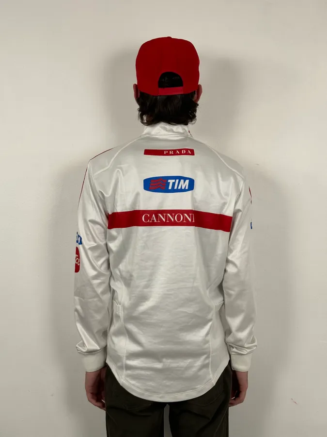 2003 Prada Luna Rossa Racing Challenge Zip White Longsleeves - Image 4