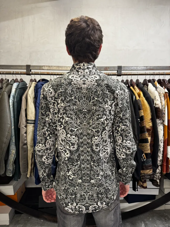 2010s Alexander McQueen Black & White Royal Dynastie Shurt - Image 5