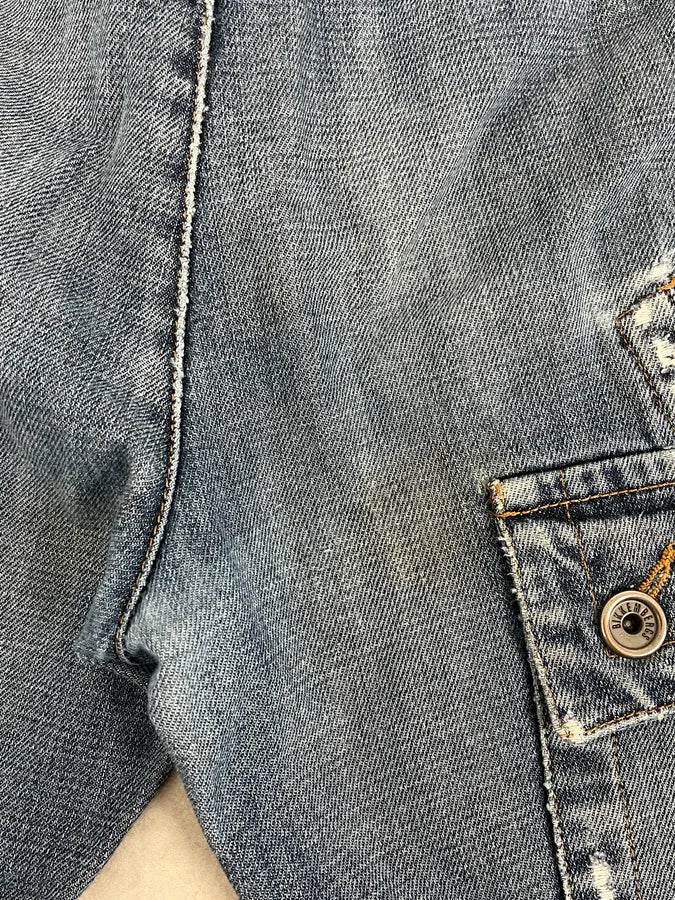 2010s Bikkembergs Blue Avant-Garde Denim Jeans - Image 12
