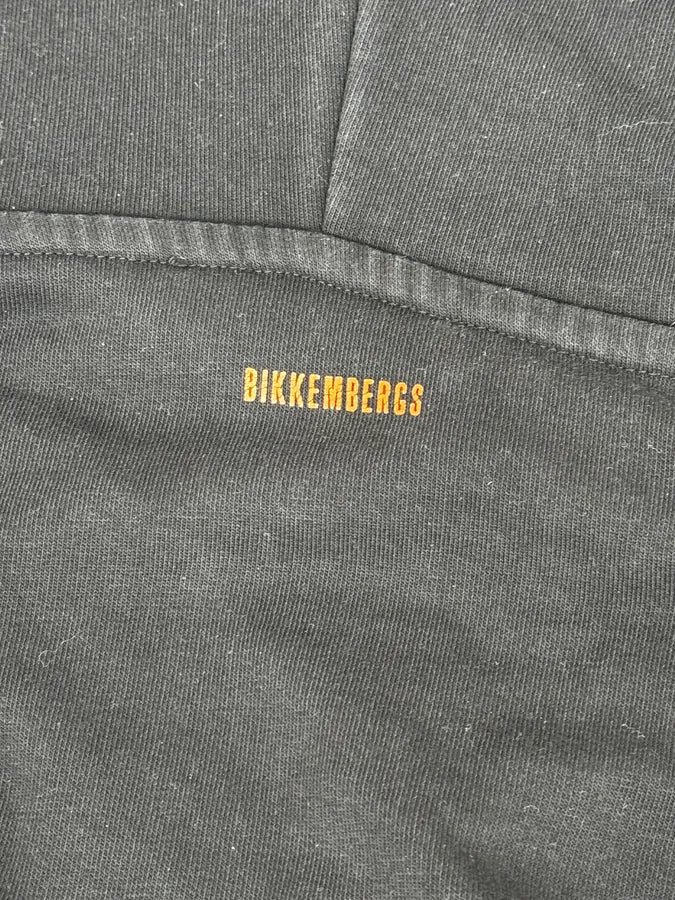 2010s Bikkembergs X Orange Black Hoodie - Image 8