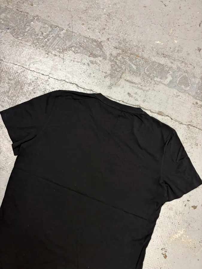 2010s Cavalli Black Abstract Embellished T Shirt - Image 5
