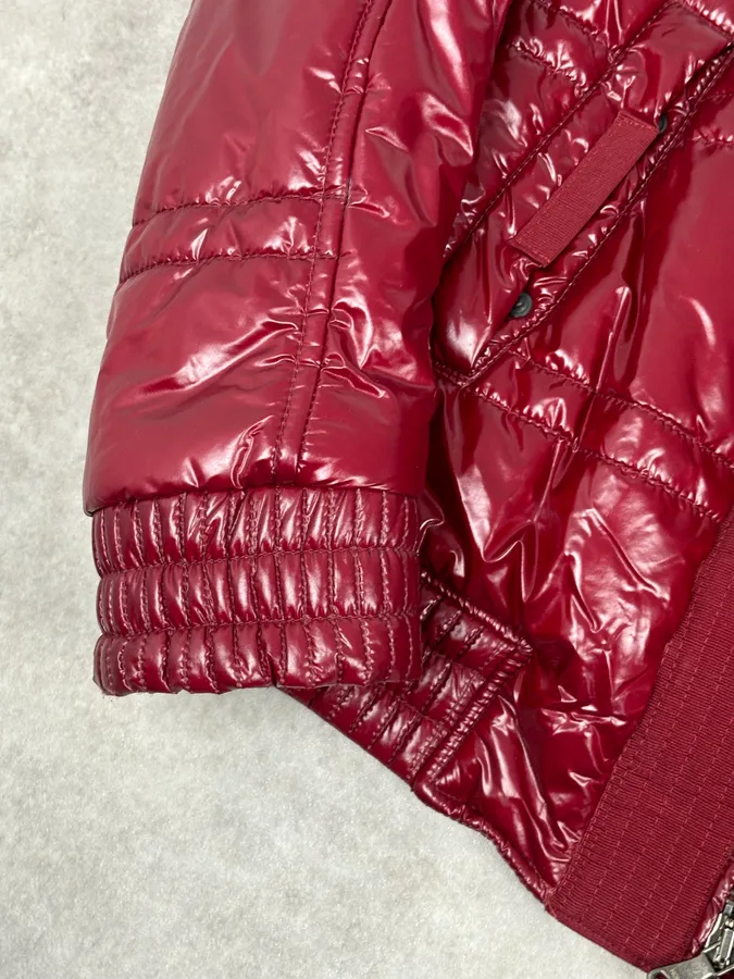 2010s Daniele Alessandrini Red British Puffer Jacket - Image 8